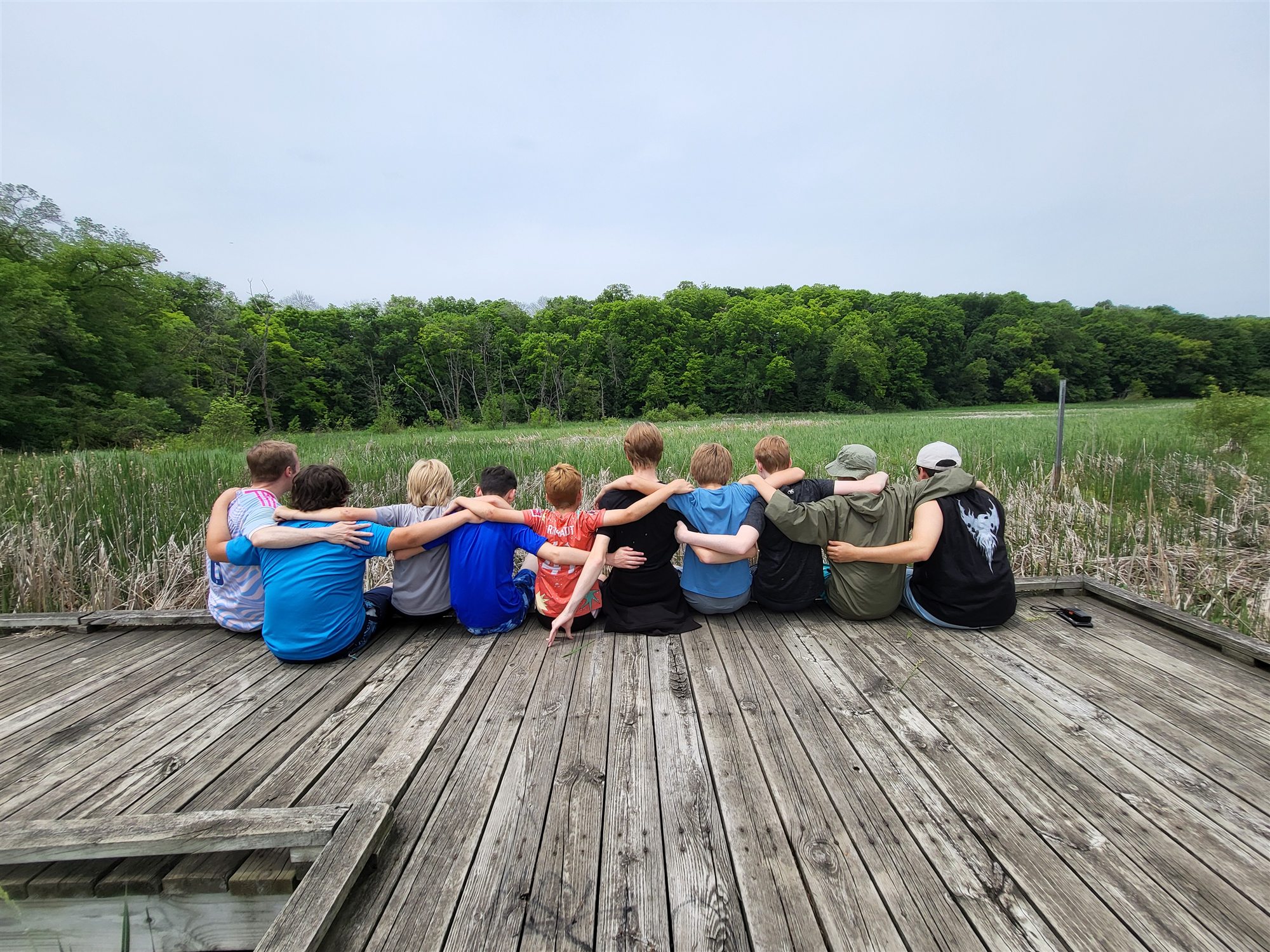 A summer day at Camp Ihduhapi